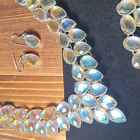 Gorgeous Mystic Topaz Set - NWOT - Picture 2 of 10